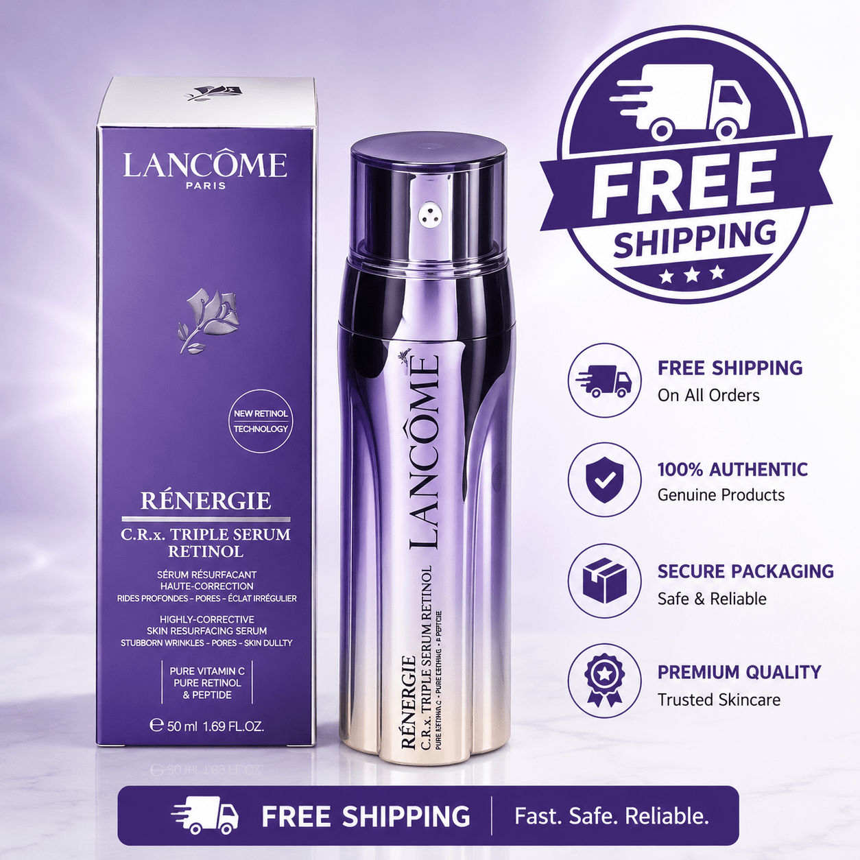 Lancôme Rénergie C.R.x Triple Serum Retinol 50ml - Roger's Spot