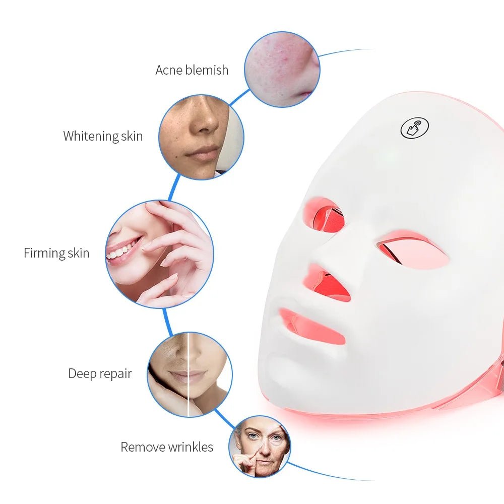 LED Facial Mask 7 - Color - Roger's Spot