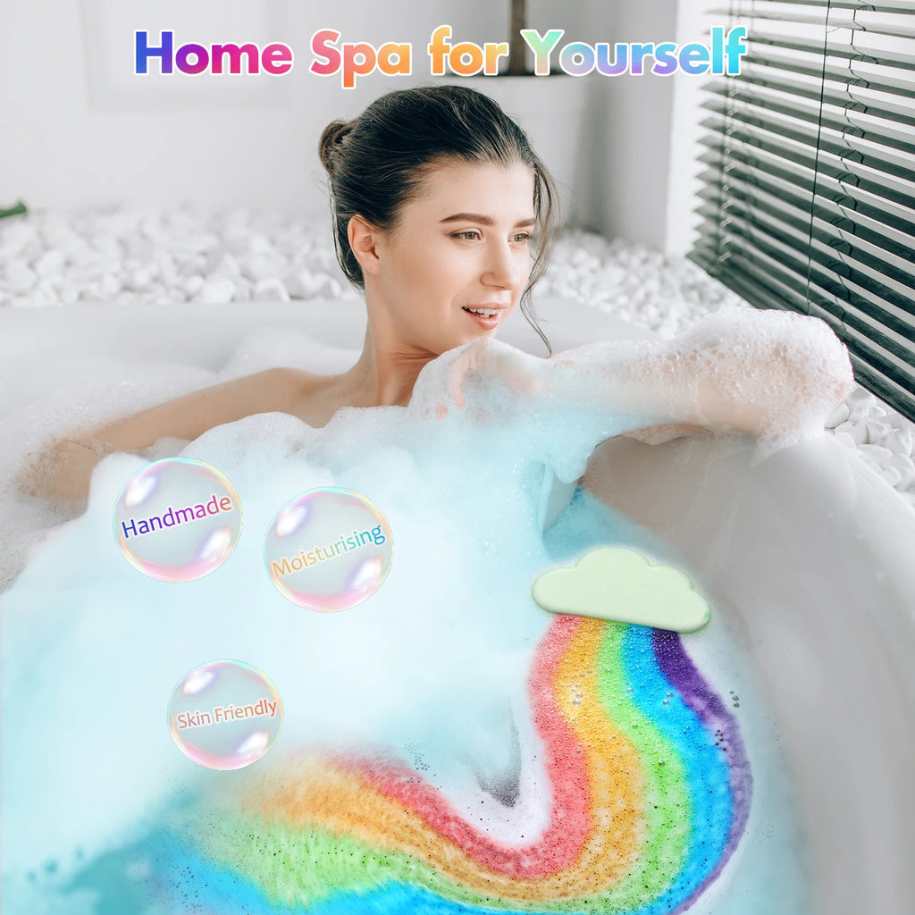 Rainbow Bath Bomb Gift Set - Roger's Spot