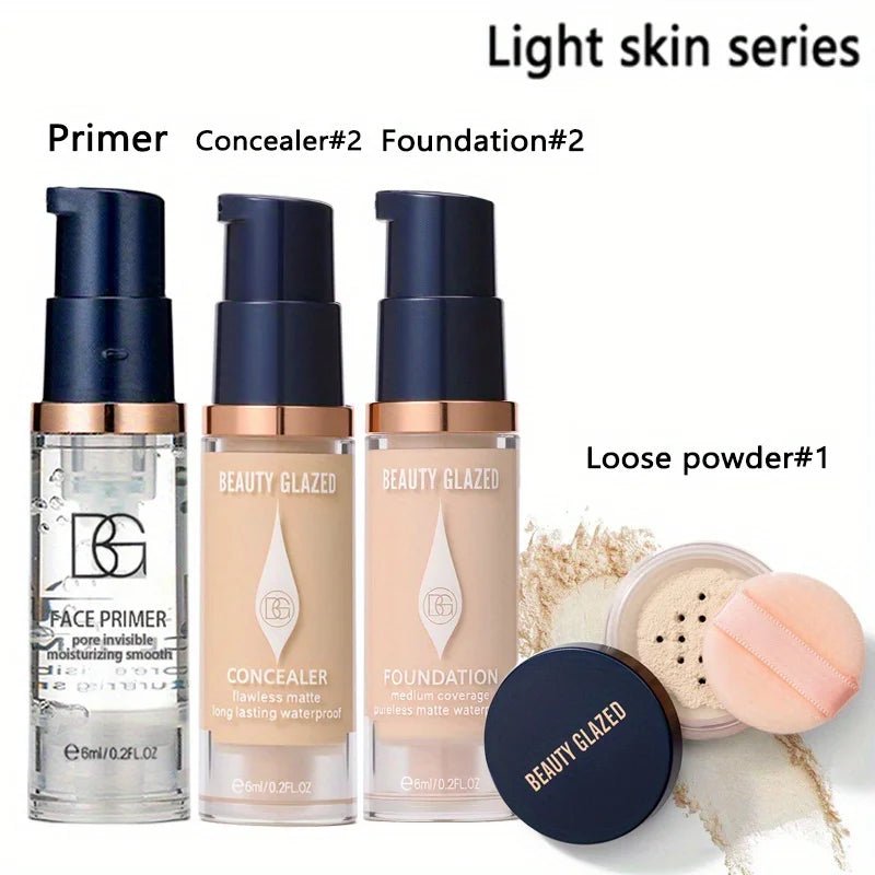 Beauty Glazed 4 - Piece Makeup Kit - Roger's Spot