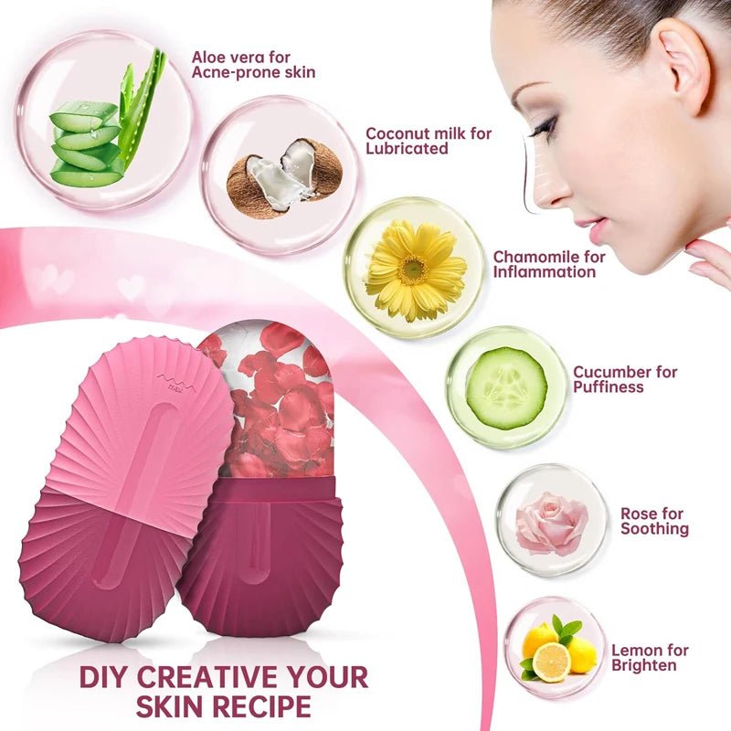 Silicone Ice Face Roller - Roger's Spot