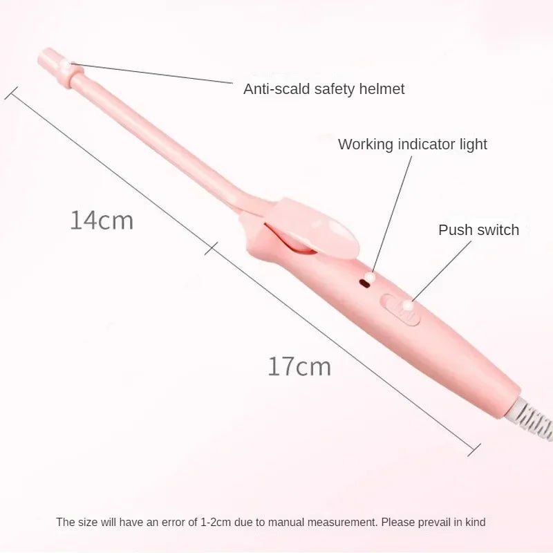 Mini Ceramic Hair Curling Iron 9mm - Roger's Spot