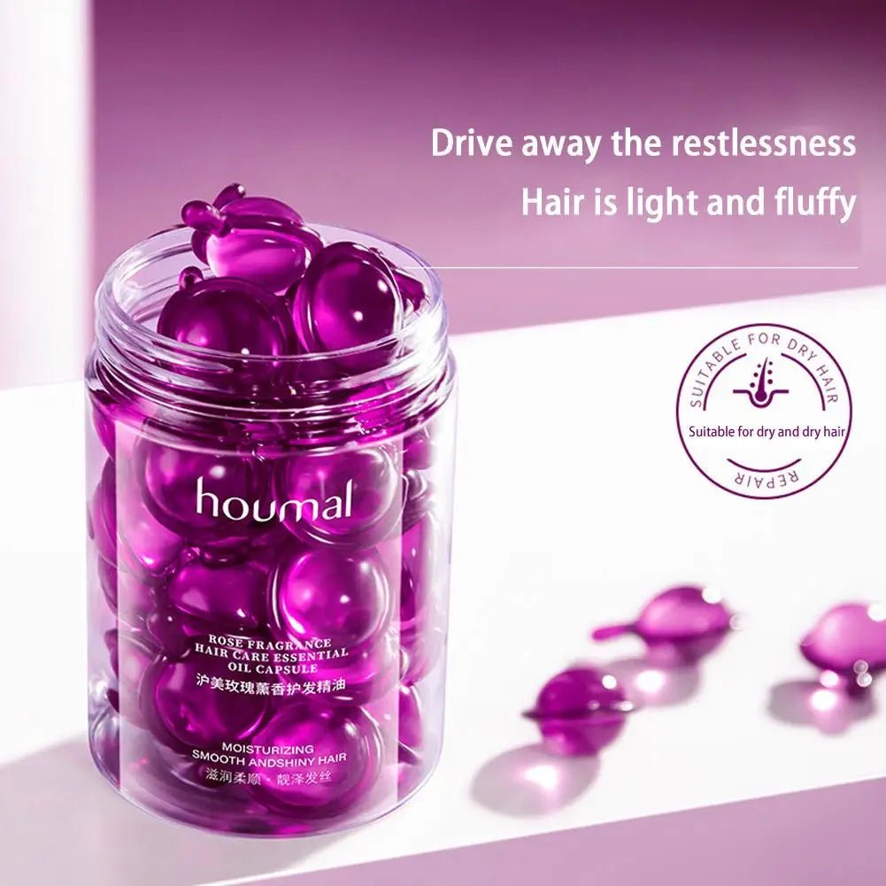 Rose Hair Serum Capsules 30pcs - Roger's Spot