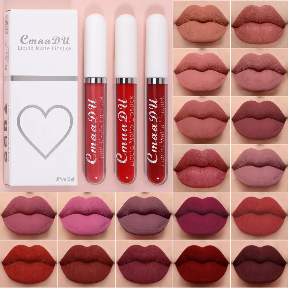 Matte Velvet Lip Gloss Set - Roger's Spot