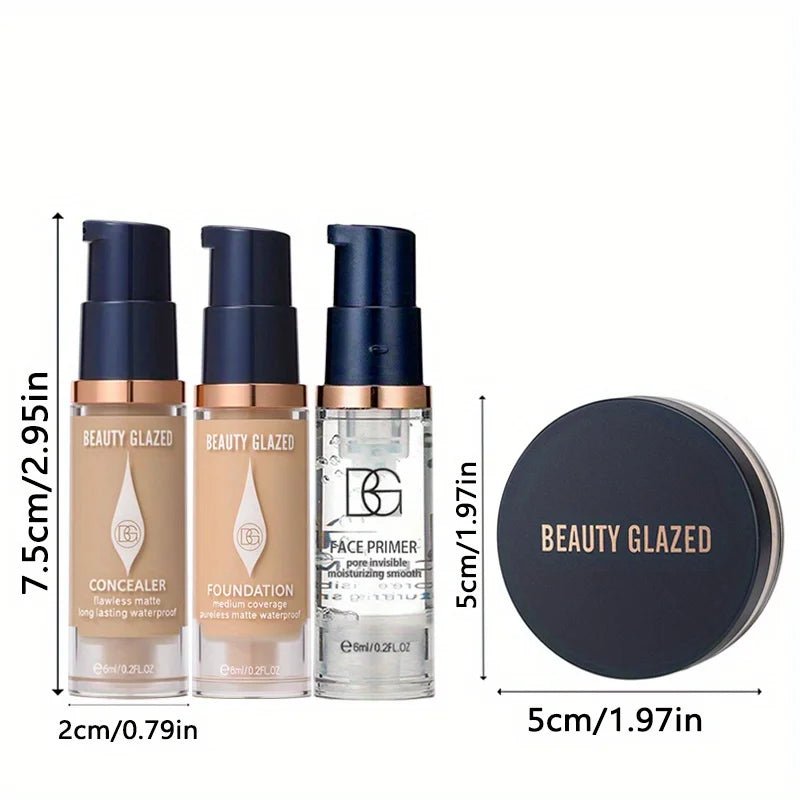 Beauty Glazed 4 - Piece Makeup Kit - Roger's Spot