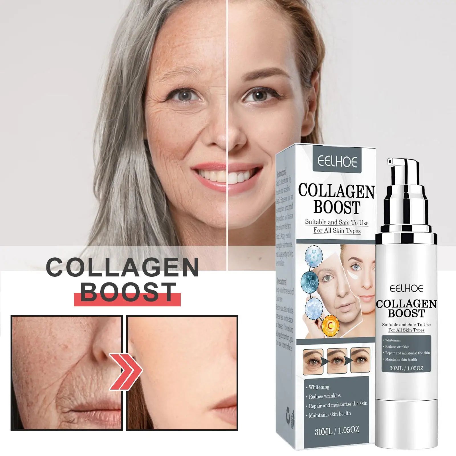 Collagen Boost Hyaluronic Serum - Roger's Spot