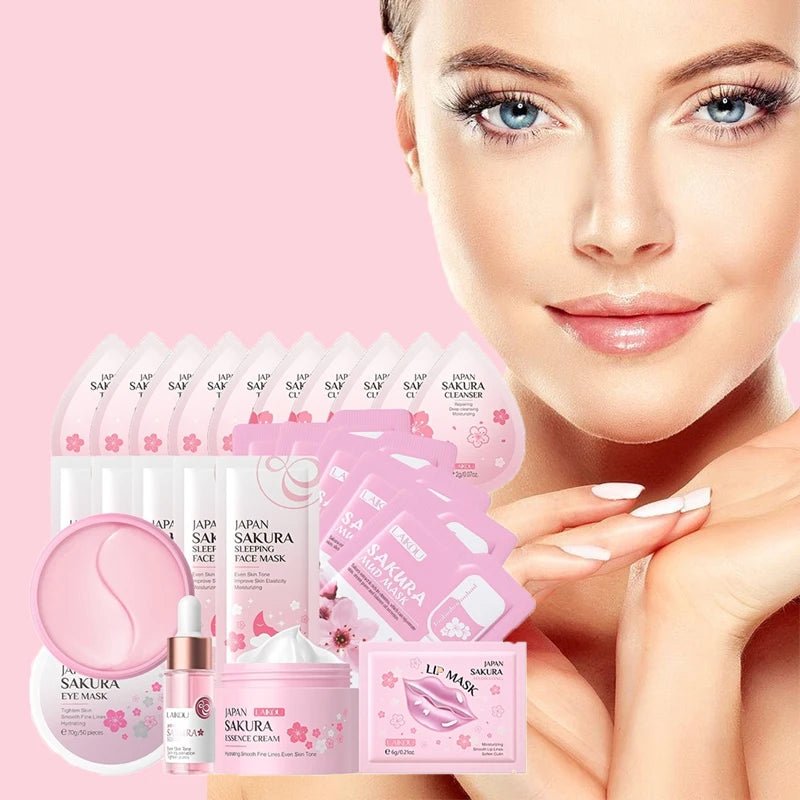 24pcs Skin Care Set – Eye, Lip & Face Care - Roger's Spot