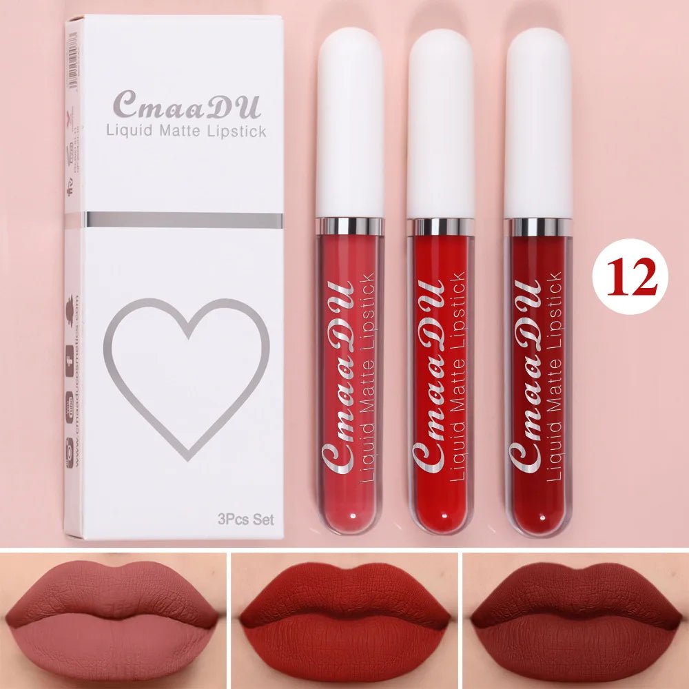 Matte Velvet Lip Gloss Set - Roger's Spot