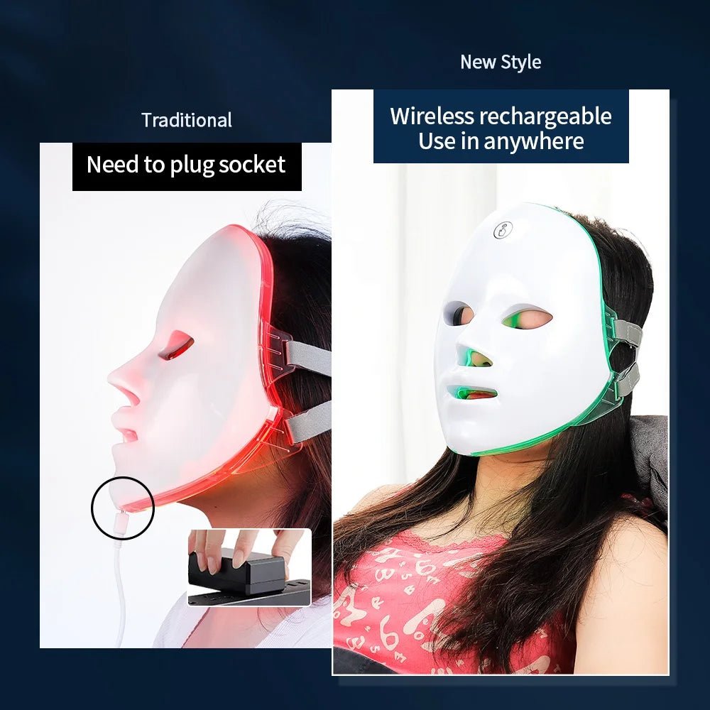 LED Facial Mask 7 - Color - Roger's Spot