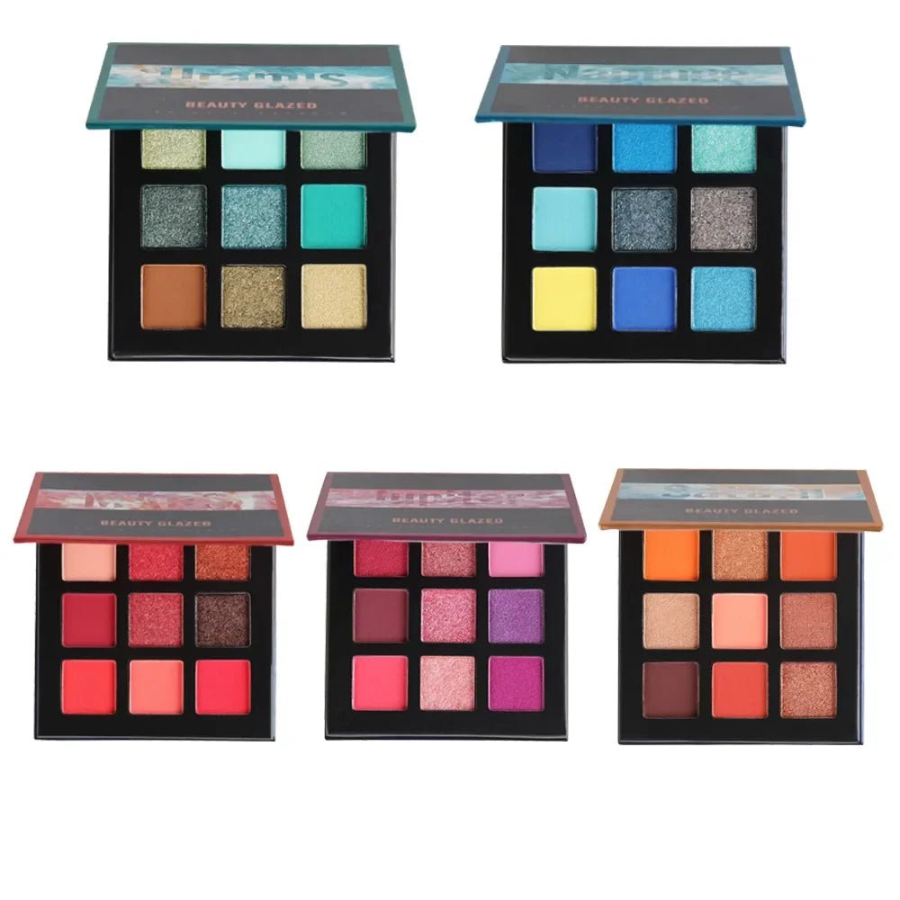 9 - Color Shimmer Matte Palette - Roger's Spot