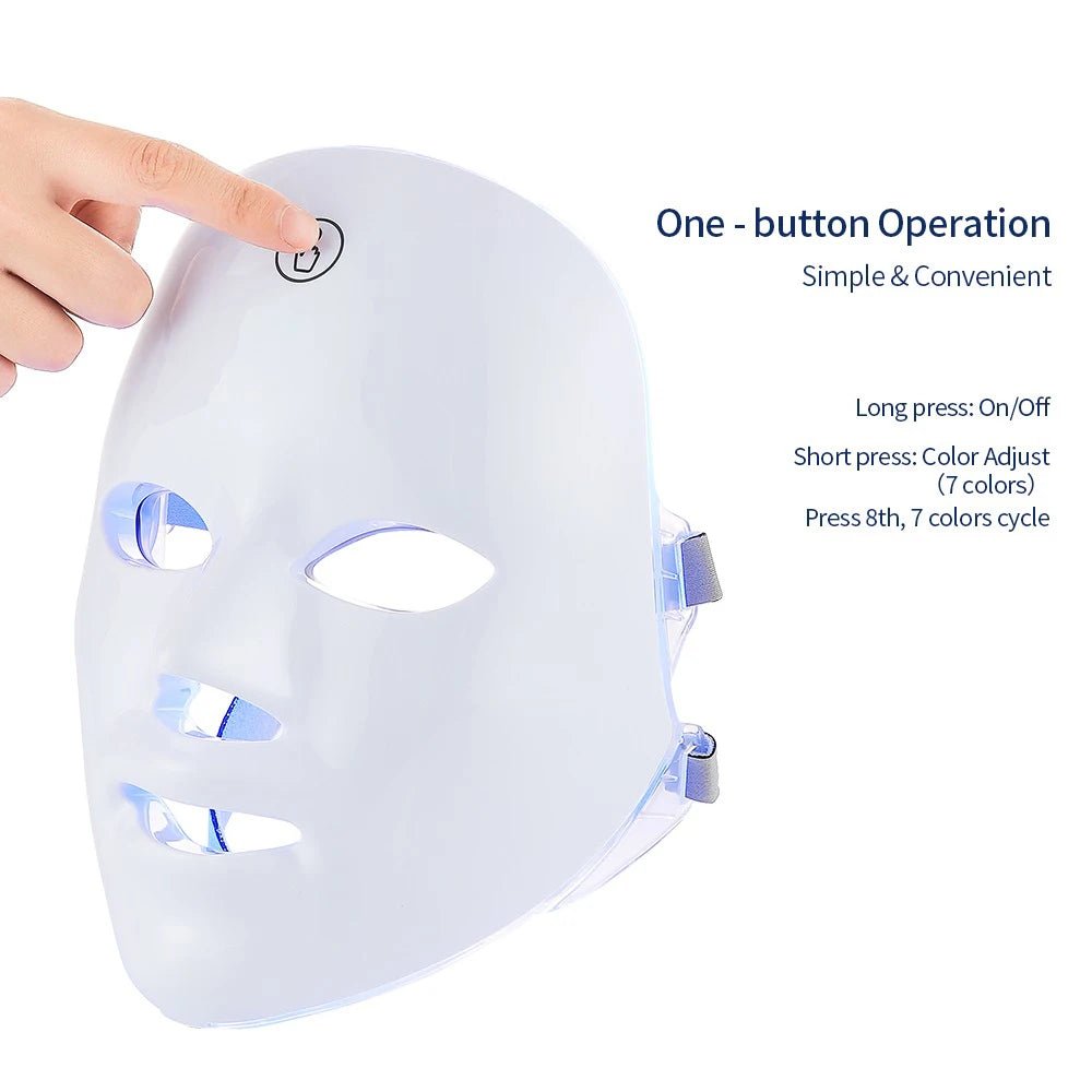 LED Facial Mask 7 - Color - Roger's Spot