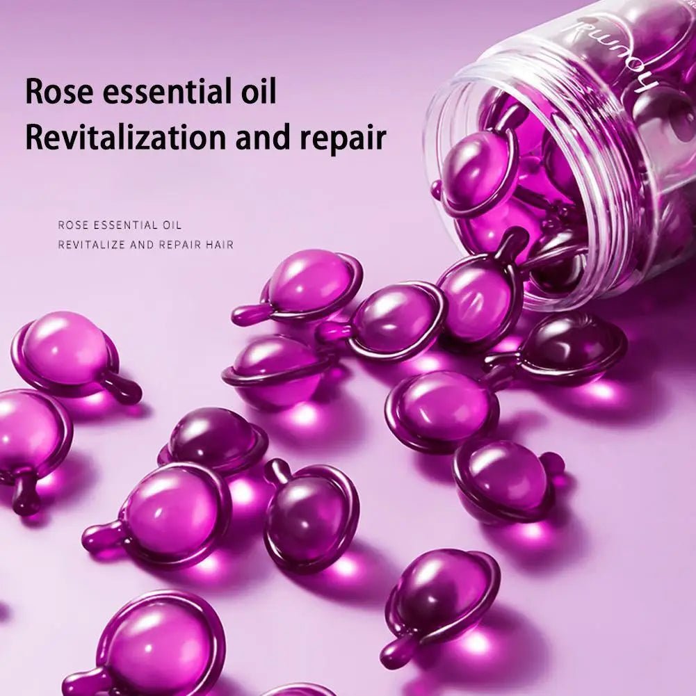 Rose Hair Serum Capsules 30pcs - Roger's Spot