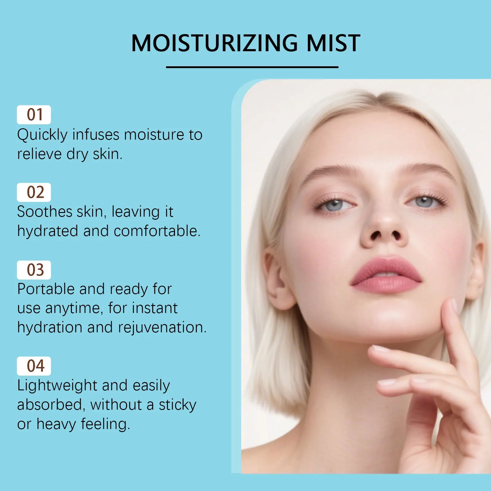 Hyaluronic Acid Face Mist 100ml - Roger's Spot