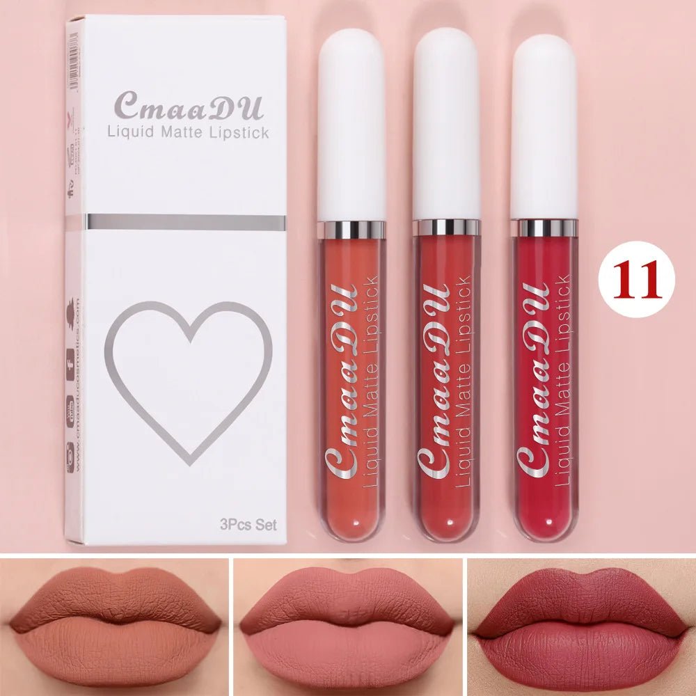 Matte Velvet Lip Gloss Set - Roger's Spot