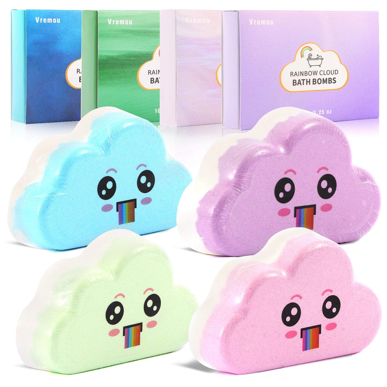 Rainbow Bath Bomb Gift Set - Roger's Spot