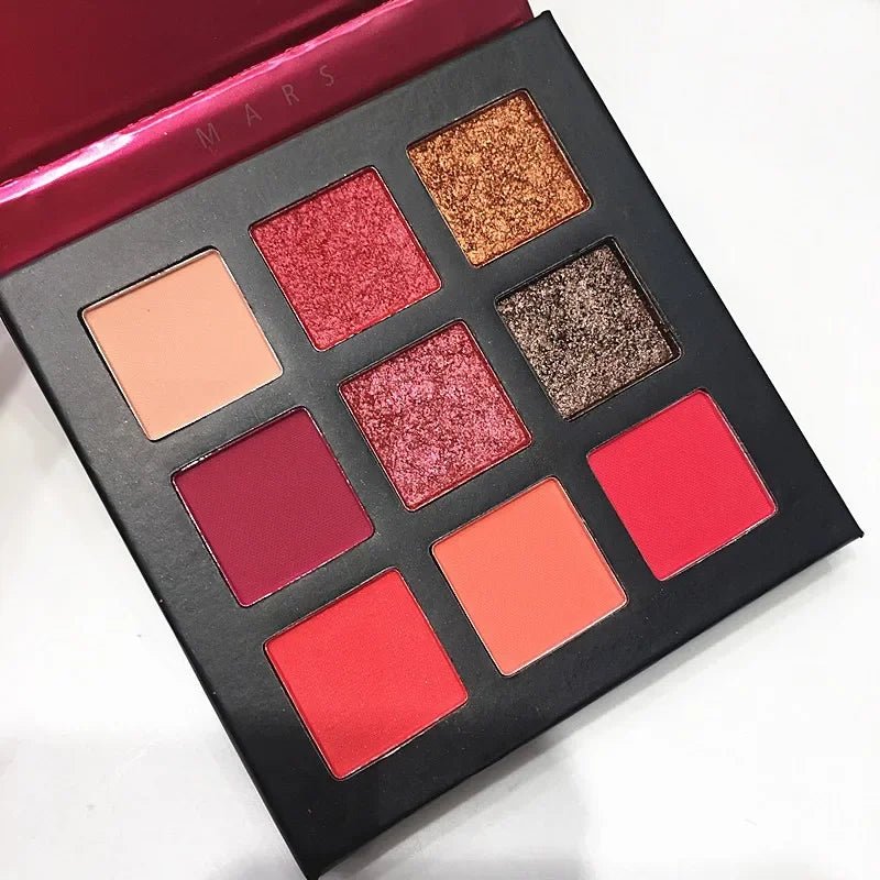 9 - Color Shimmer Matte Palette - Roger's Spot