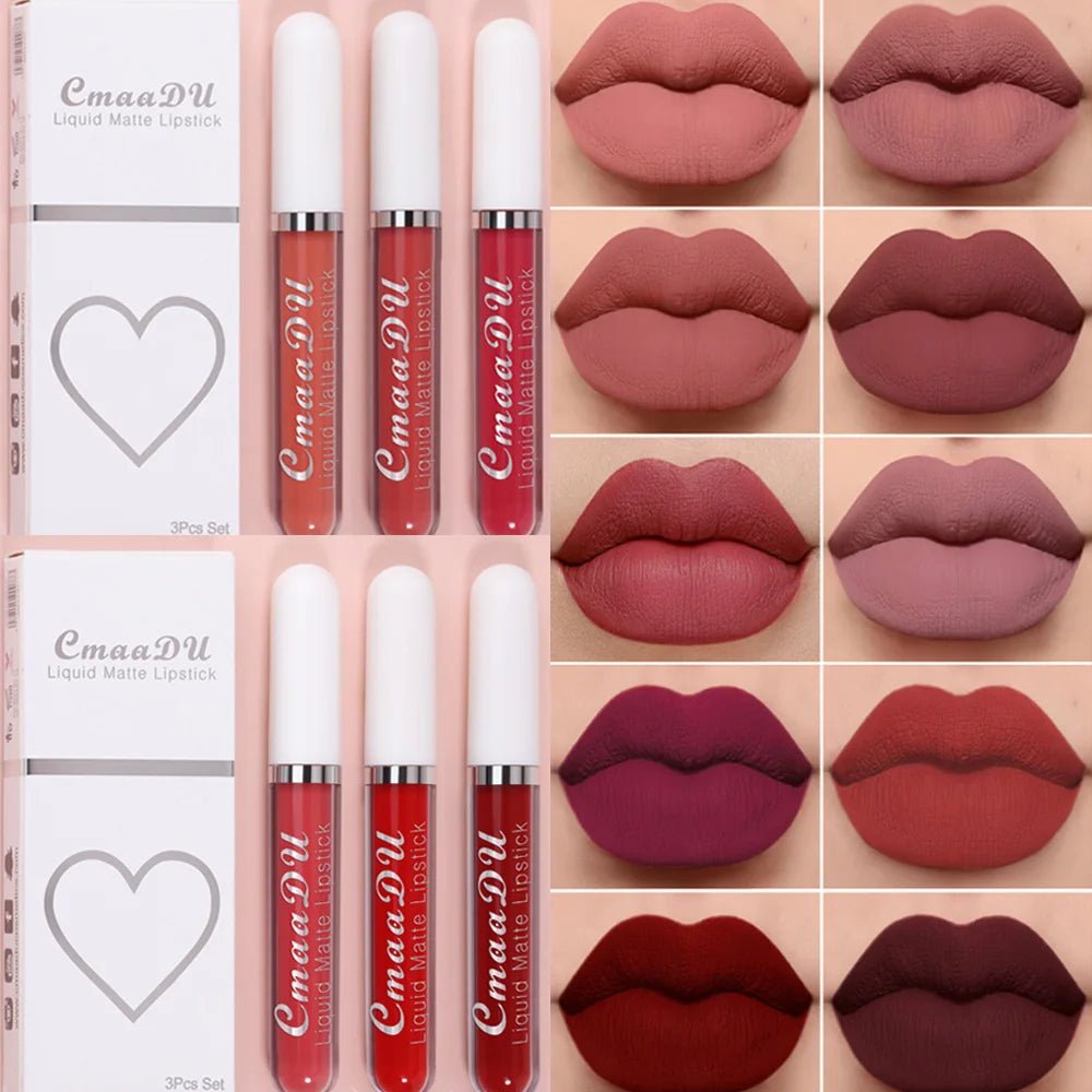 Matte Velvet Lip Gloss Set - Roger's Spot