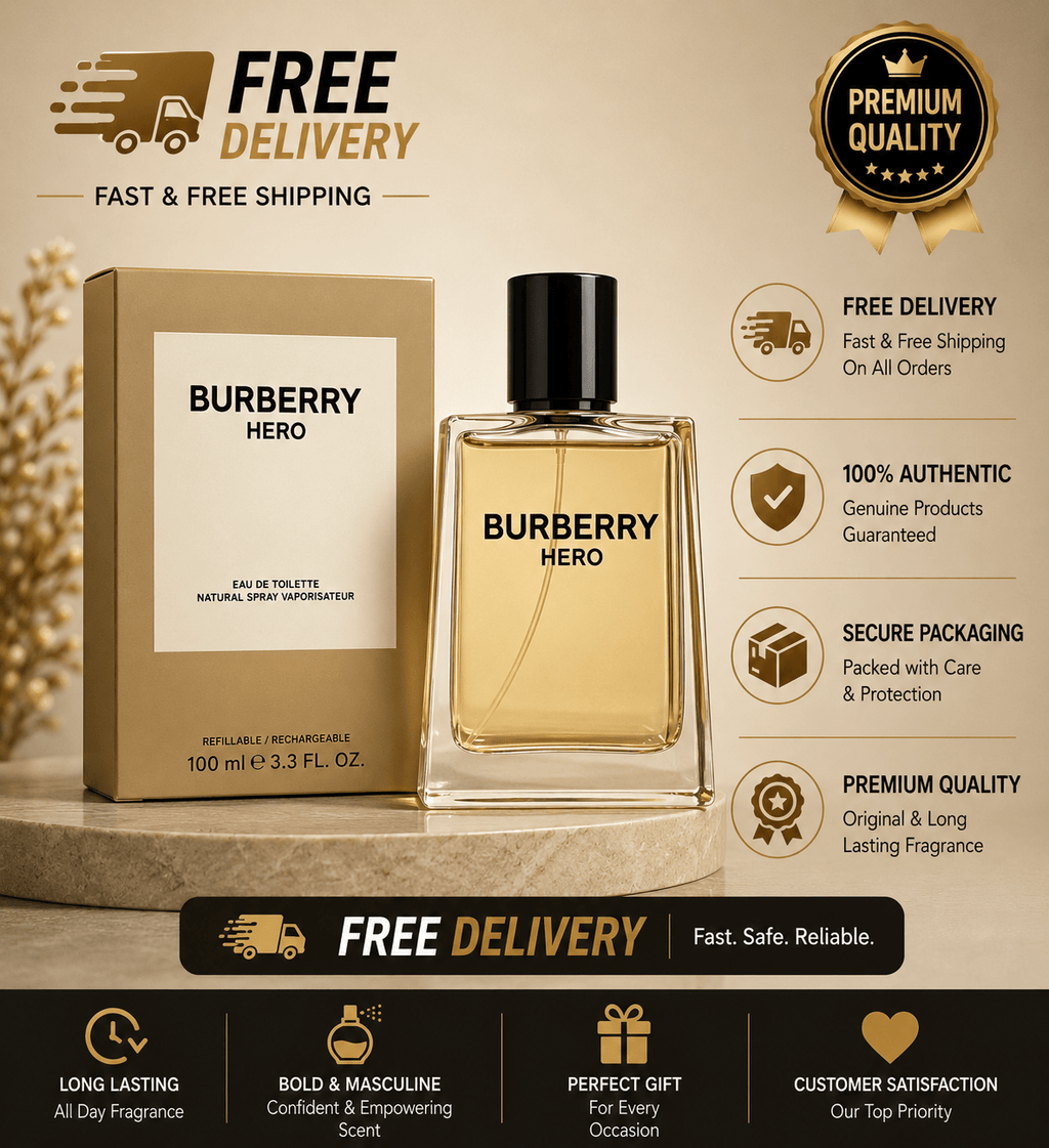 Burberry Hero EDT 100ml - Roger's Spot