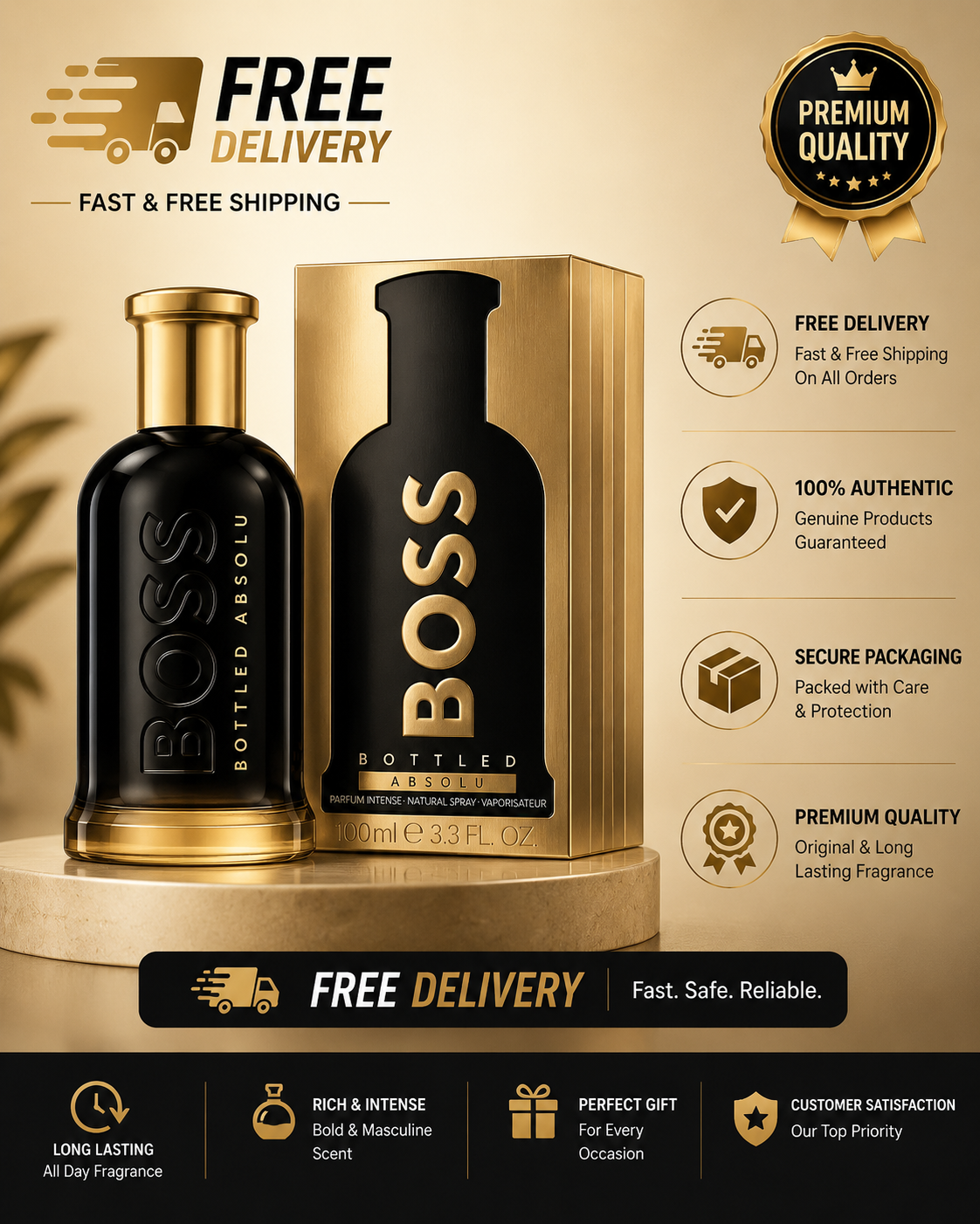 Hugo Boss Bottled Absolu Parfum 100ml